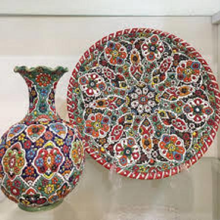 قیمت خرید سفال میناکاری شده